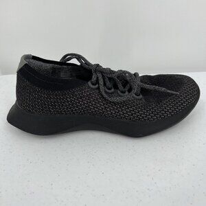 Allbirds Mens M10 Wool Running Shoes Lightweight Breathable Black & Gray